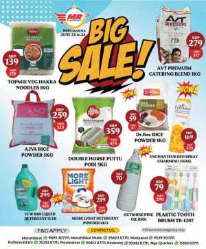 Monday offers In MR Hypermarket Calicut